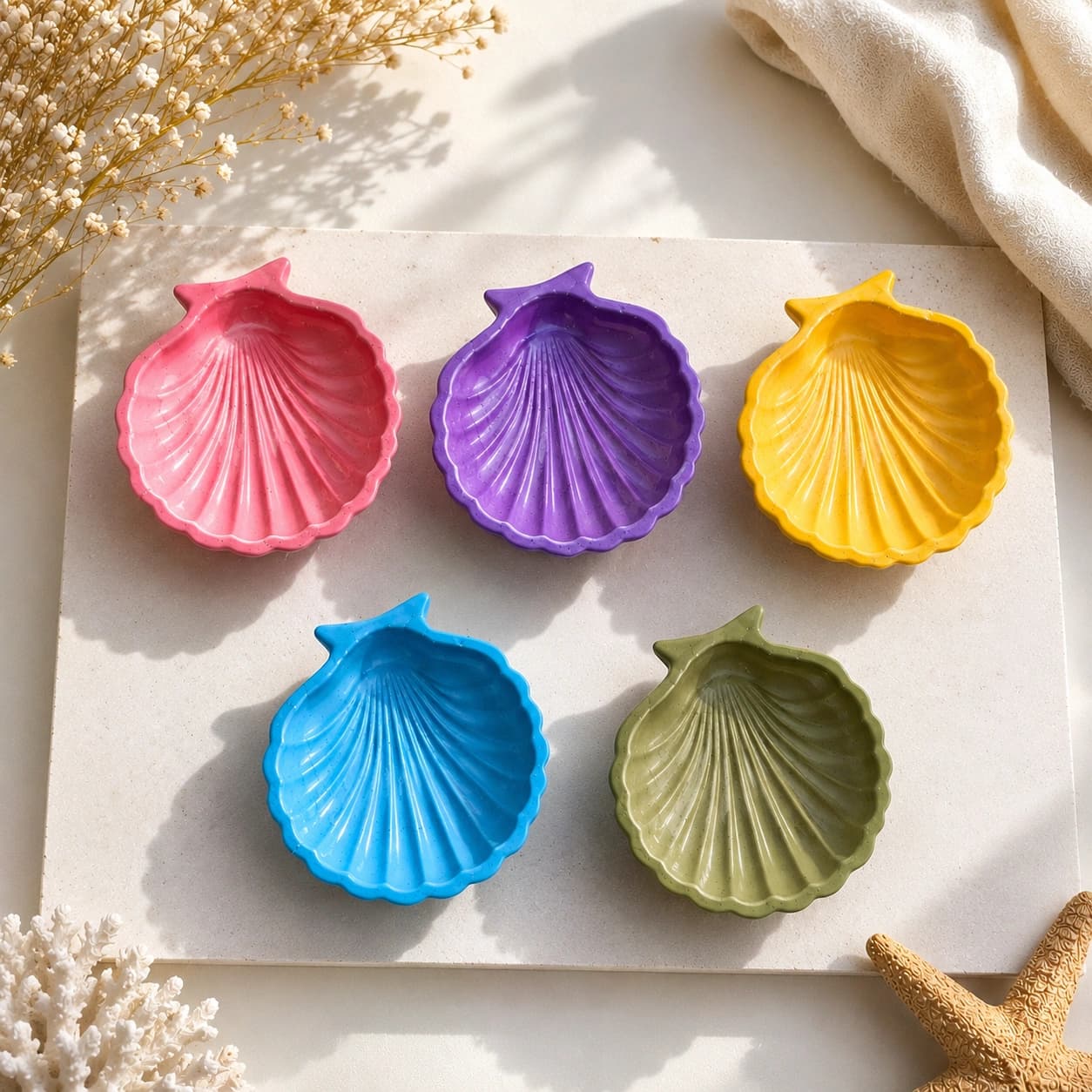 Seashell Bliss Tray