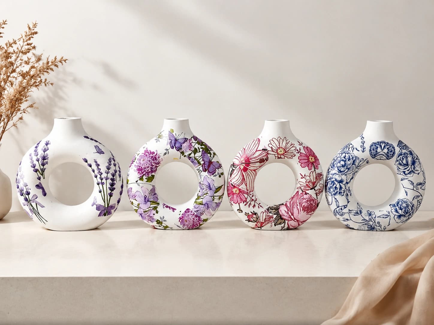 Donut vase