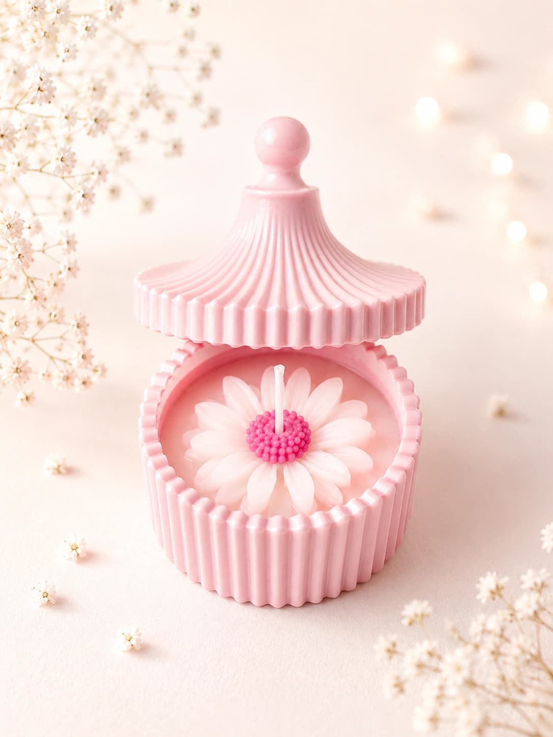 Daisy Bloom Candle — photo 3